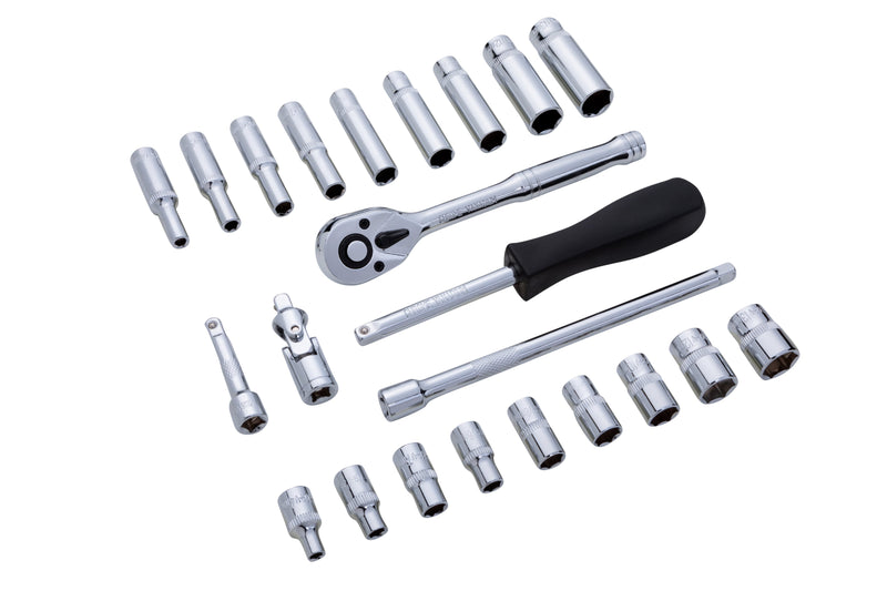Blue Spot Tools 24 PCE 1/4" Metric Socket Set (4-13mm)