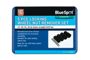 Blue Spot Tools 5 PCE Locking Wheel Nut Remover Set