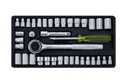 Blue Spot Tools 40 PCE 1/4" & 3/8" Drive Socket Set