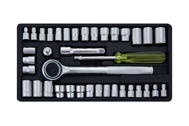 Blue Spot Tools 40 PCE 1/4" & 3/8" Drive Socket Set