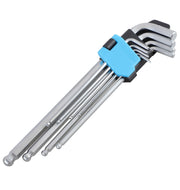 Blue Spot Tools 9 PCE Extra-Long Ball End Hex Key Set