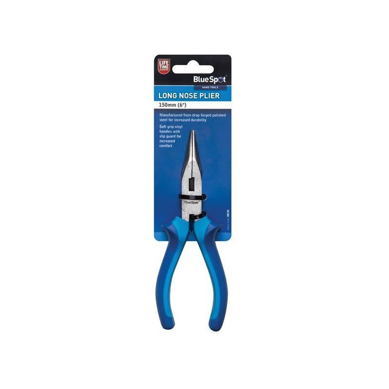 Bluespot Tools Long Nose Pliers 150mm (6in) BlueSpot Tools - RockBottom Northampton