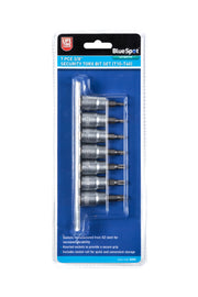 Blue Spot Tools 7 PCE 3/8" Security Torx Bit Set (T10-T40)