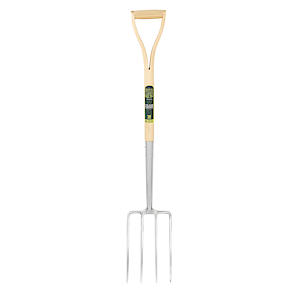 Spear & Jackson Kew Gardens Stainless Steel Digging Fork