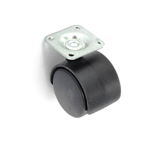 Securit Twin wheel castor plate fix 40mm, only available by special order