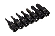 Blue Spot Tools 7 PCE 3/8" Impact Hex Bit Sockets (H3-H10)