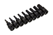 Blue Spot Tools 9 PCE 3/8" Impact Torx Bit Sockets (T20-T60)