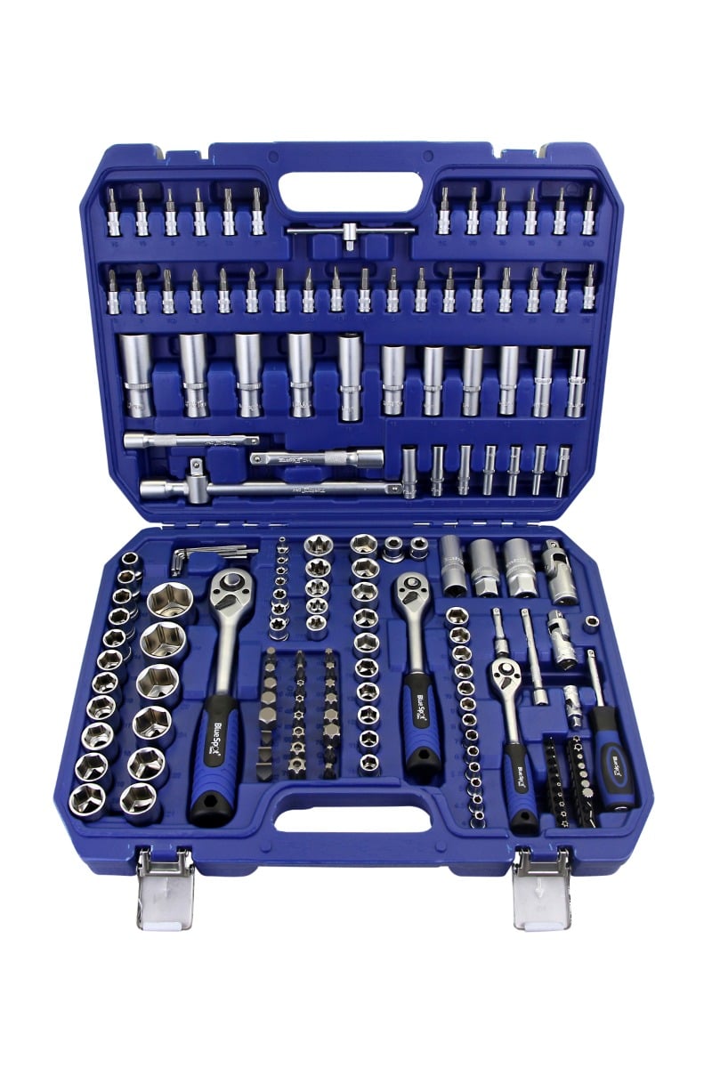 Blue Spot Tools 171 PCE 1/4", 3/8" & 1/2" Socket Set