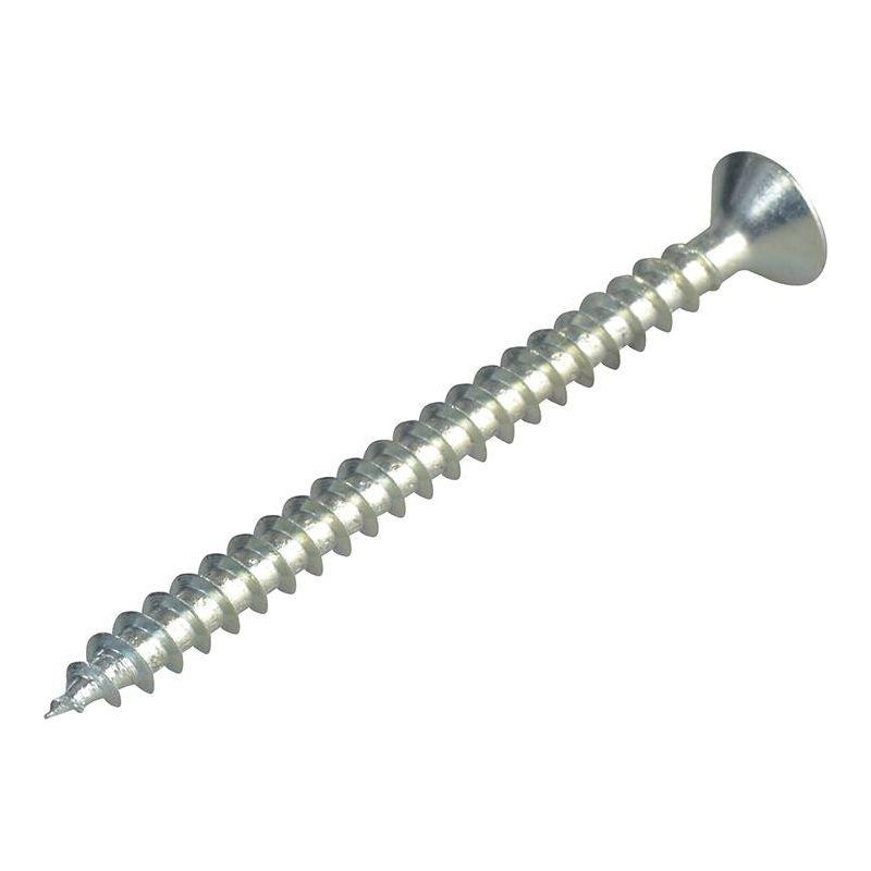 Forgefix Multi-Purpose Pozi Compatible Screw CSK ST ZP 4.0 x 50mm Forge Pack 15 ForgeFix - RockBottom Northampton