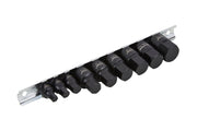 Blue Spot Tools 9 PCE 1/4"-3/8" Low Profile Impact Hex Sockets Imperial