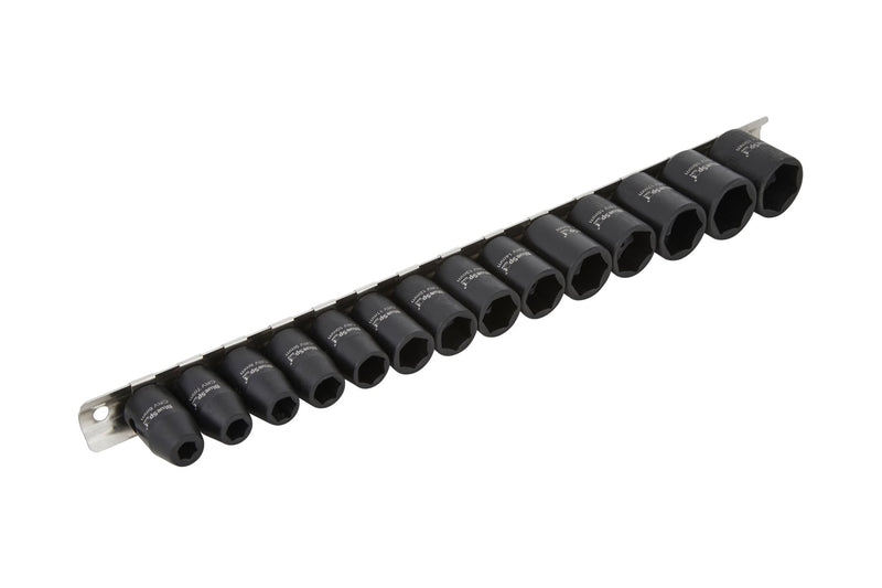 Blue Spot Tools 14 PCE 3/8" Metric Impact Stubby Sockets