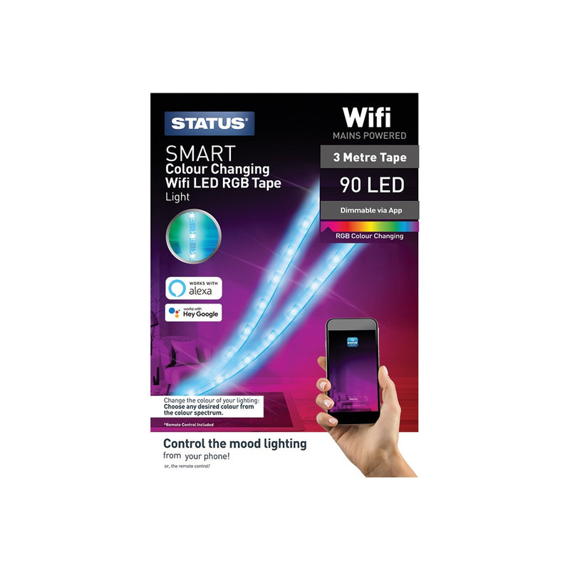 Status Wi-Fi Rgb Tape Light 3M