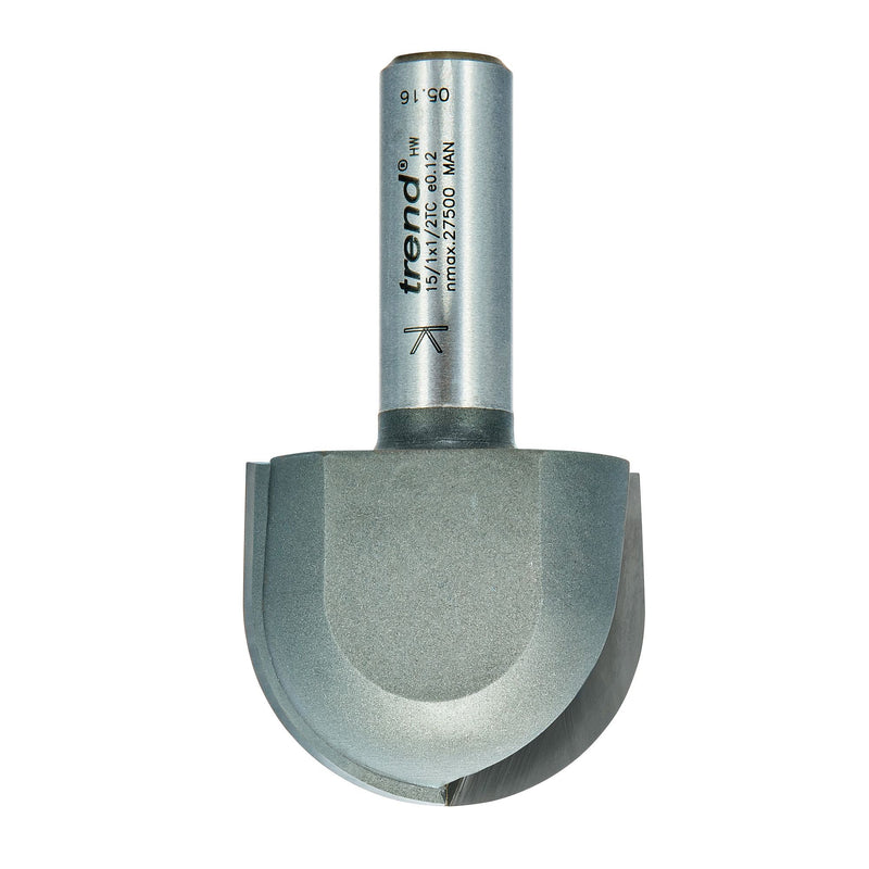 15/1X1/2TC - Cove cutter 19.1mm radius
