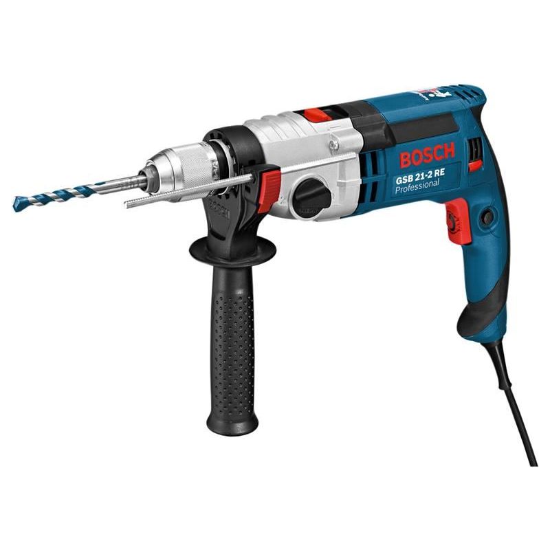Bosch GSB 21-2 RE Professional Impact Drill 1100W 110V Bosch - RockBottom Northampton