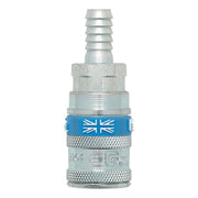 Draper 3/8" Bore Vertex Air Line Coupling with Tailpiece (Sold Loose) Draper - Town Tools