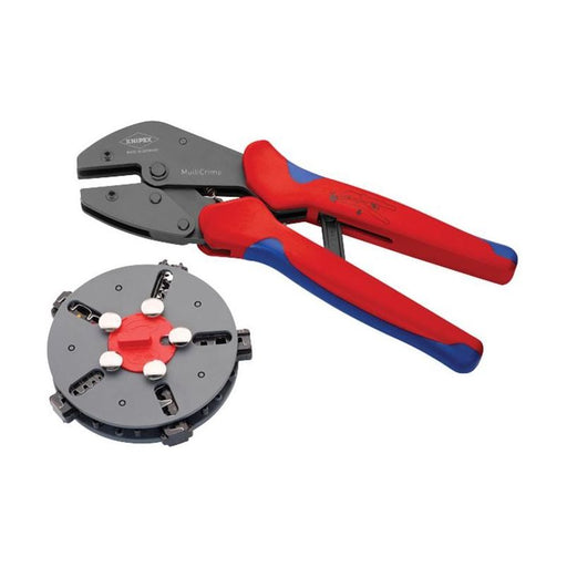 Knipex Multicrimp® Pliers Set - 5 Quick Change Cartridges Knipex - RockBottom Northampton