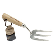 Draper Heritage Stainless Steel Hand Weeding Fork with Ash Handle 99025 Draper - Town Tools 