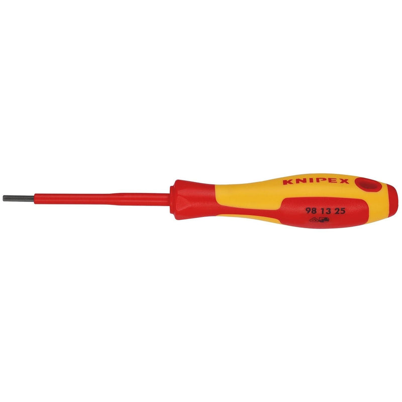 Draper Knipex 98 13 25 VDE Insulated Hexagon Screwdriver, 2.5 x 75mm Draper - Town Tools