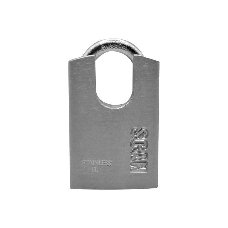 Scan Stainless Steel Shrouded Padlock 40mm Scan - RockBottom Nothampton