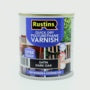 Rustins Polyurethane Satin Varnish 500ml Dark Oak