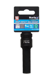 Blue Spot Tools 1/2" Deep Impact Hex Socket