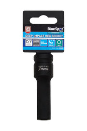 Blue Spot Tools 1/2" Deep Impact Hex Socket