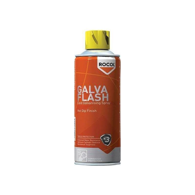 Rocol GALVA FLASH Spray 500ml ROCOL - RockBottom Nothampton