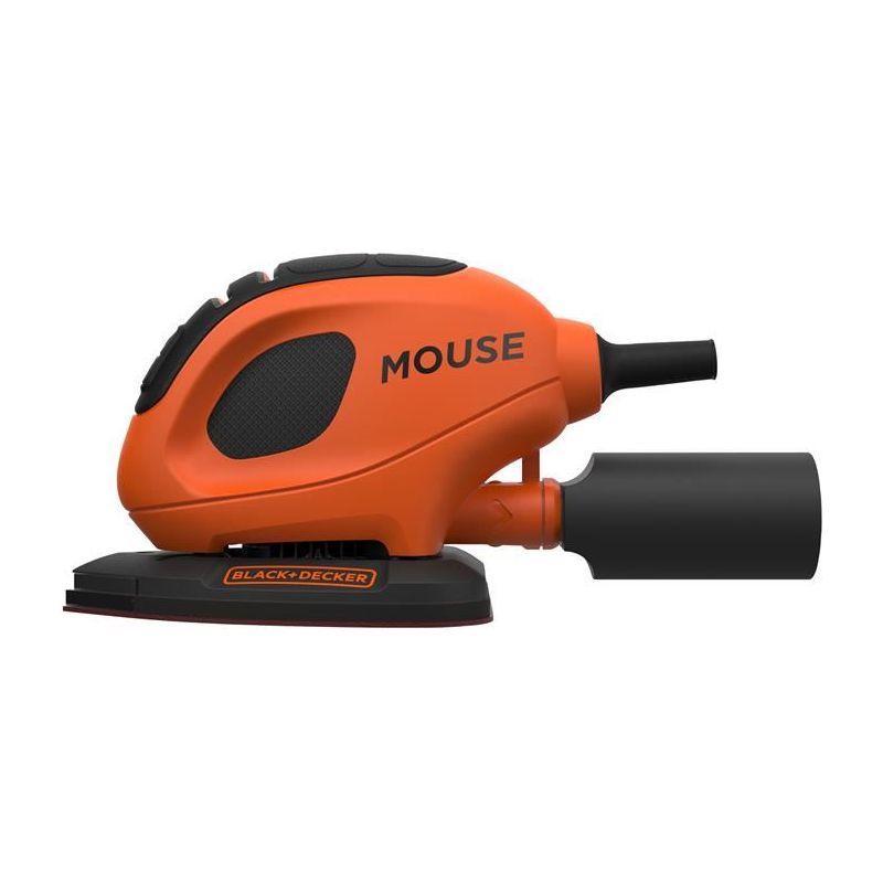 Black + Decker 55W Mouse Sander + 6 Sanding Sheets BLACK + DECKER - RockBottom Northampton