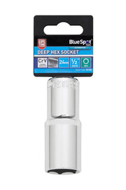 Blue Spot Tools 1/2" Deep Hex Socket