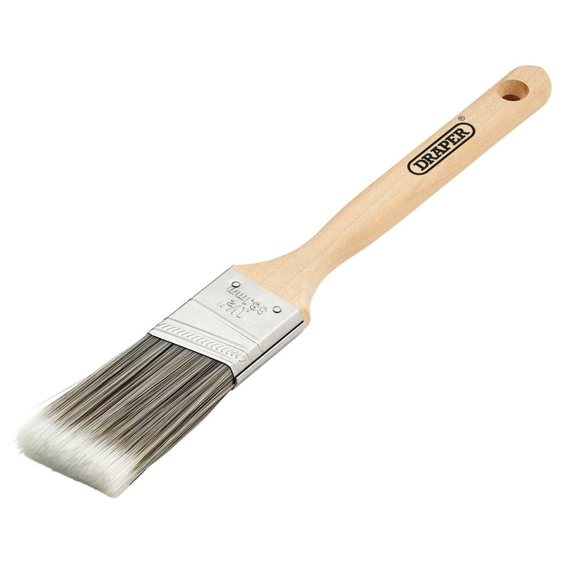 Draper Angled Paint Brush with Wood Handle, 1.5" Draper - Town Tools