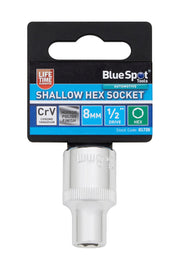 Blue Spot Tools 1/2" Shallow Hex Socket