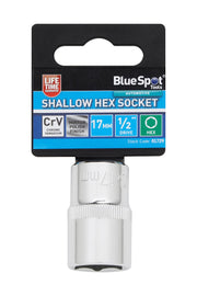 Blue Spot Tools 1/2" Shallow Hex Socket