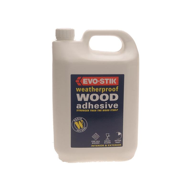 Evo-Stik Wood Glue Exterior 5 litre EVO-STIK - RockBottom Northamptin