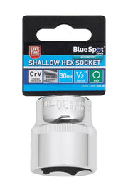 Blue Spot Tools 1/2" Shallow Hex Socket
