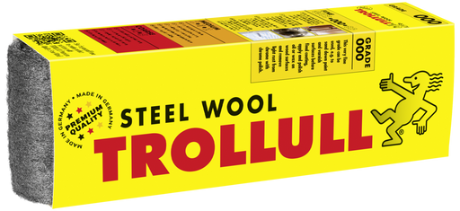 Trollull Steel Wool Grade 000 200g Sleeve