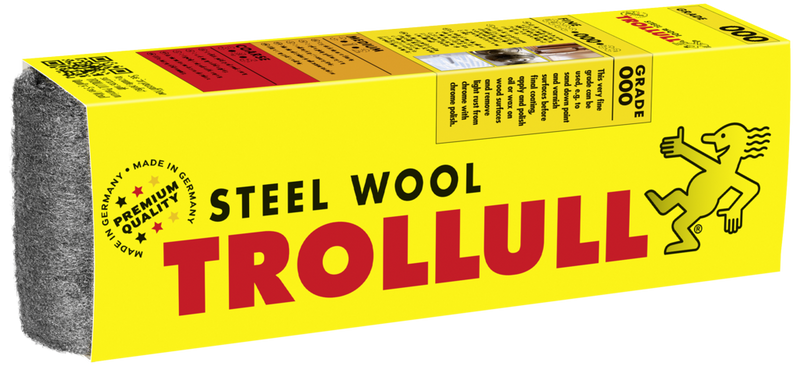 Trollull Steel Wool Grade 000 200g Sleeve