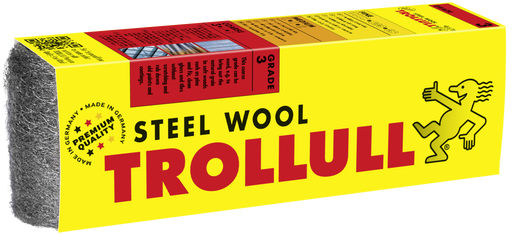 Trollull Steel Wool Grade 3 200g Sleeves