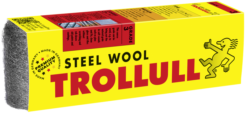 Trollull Steel Wool Grade 3 200g Sleeves
