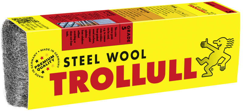 Trollull Steel Wool Grade 5 200g Sleeves