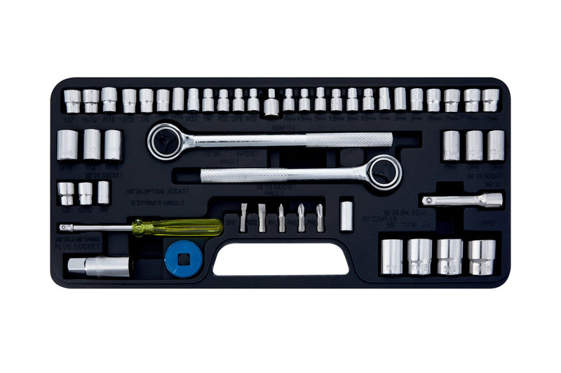 Blue Spot Tools 52 PCE 1/4" & 3/8" Socket Set
