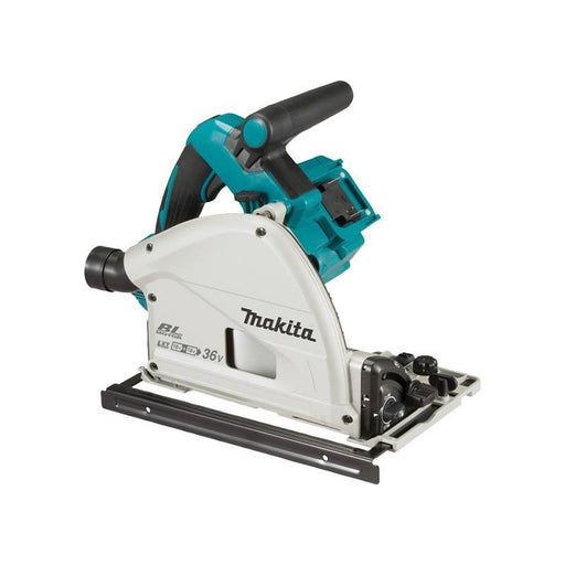 Makita DSP601ZJU Brushless LXT Plunge Saw with Wireless Unit 36V (2 x 18V) Bare Unit Makita - NorthantsTrade Northampton 