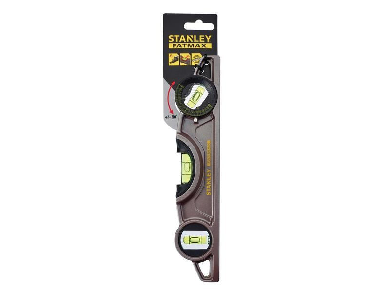 STANLEY Hand Tools FatMax Pro Torpedo Level 25cm STANLEY� Hand Tools - RockBottom Nothampton