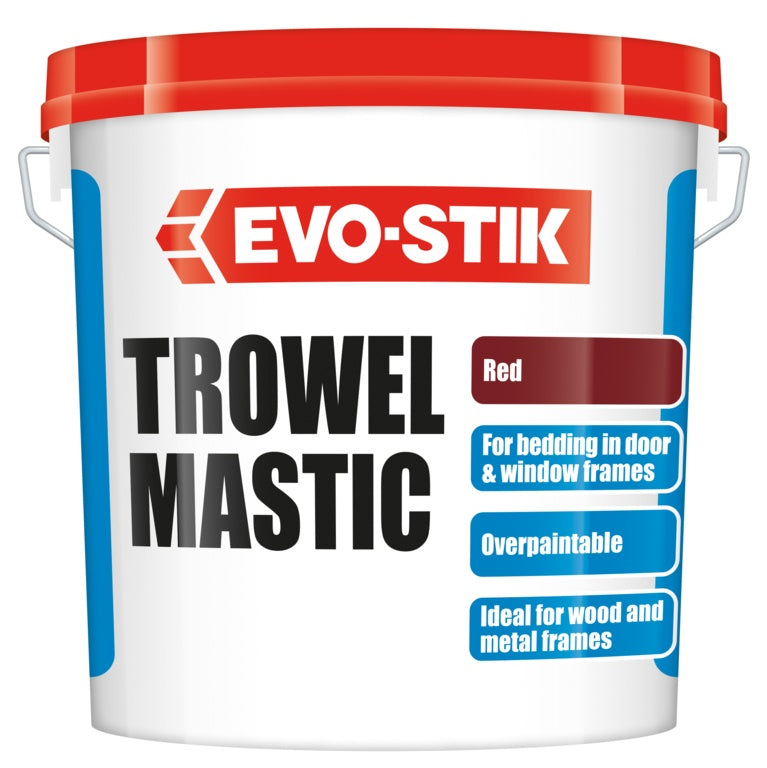 Evo-Stik Trowel Mastic - Red 10kg