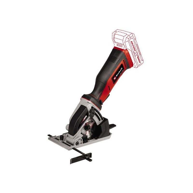 Einhell TE-CS 18/89 Li - Solo Mini Circular Saw 18V Bare Unit Einhell - RockBottom Northamptin