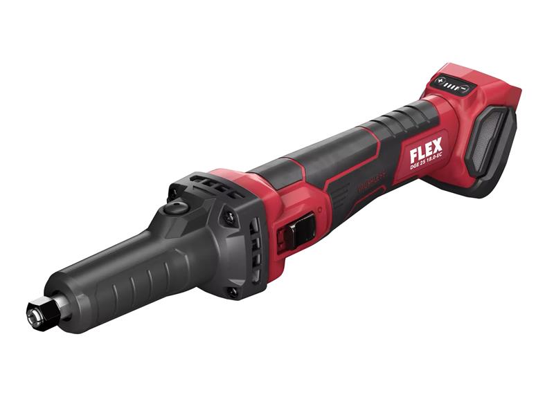 Flex Power Tools DGE 25 18.0-EC C Straight Grinder 18V Bare Unit
