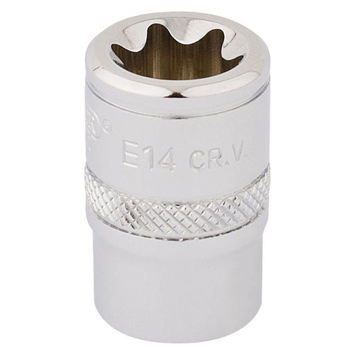 Draper TX-STAR Socket, 3/8" Sq. Dr., E14 34195 Draper - Town Tools 