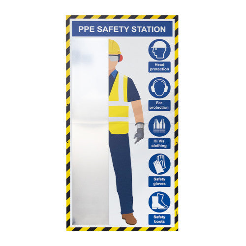 PPE Safety Station - Board (1m x 2m)