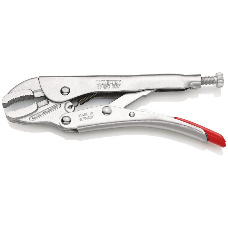 Draper 18338 KNIPEX 41 04 180 Grip Pliers, Galvanized, 180mm
