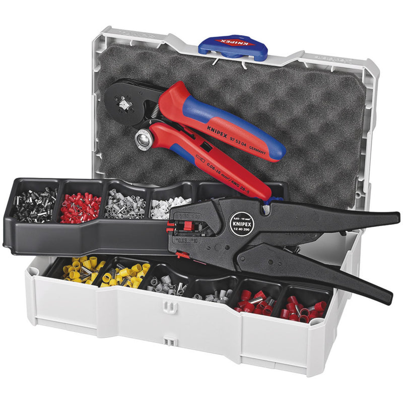 Draper 18382 KNIPEX 97 90 10 Electrical Crimping Assortment for Wire Ferrules