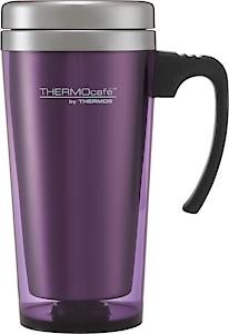 Thermos Thermocafe Translucent Travel Mug Purple 420ml